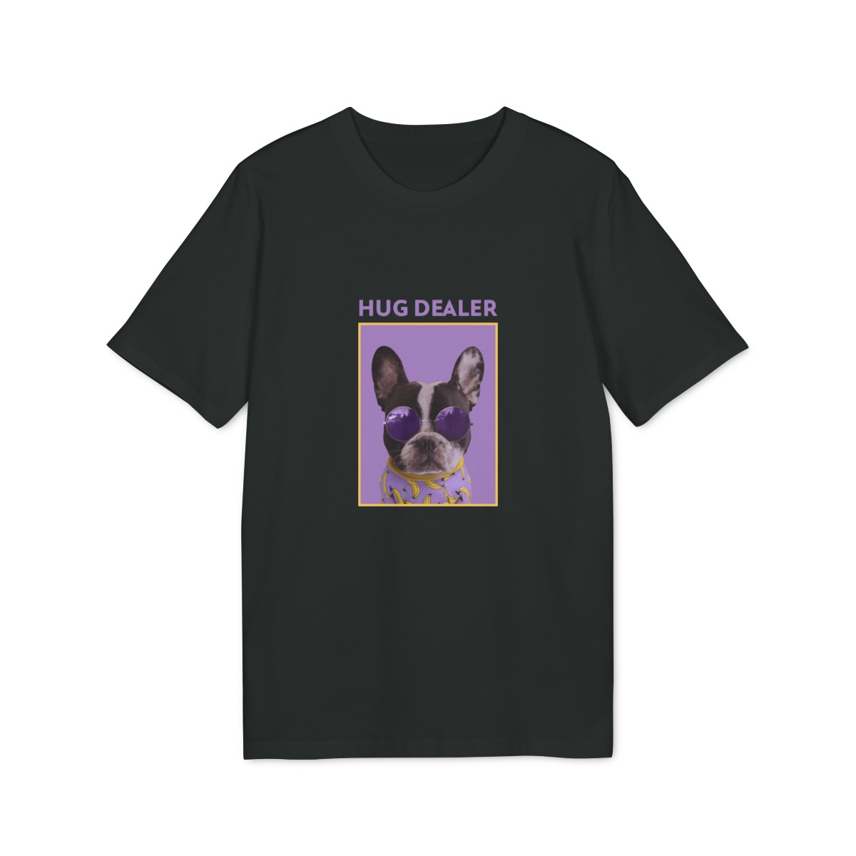 t shirt unisex in cotone organico con cane hug dealer 1750246777 8322