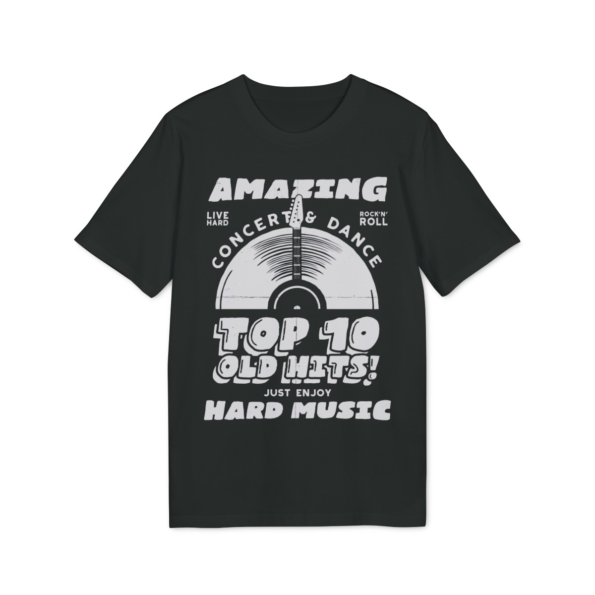 t shirt unisex in cotone organico hard music amazing concert dance 1750246682 14275