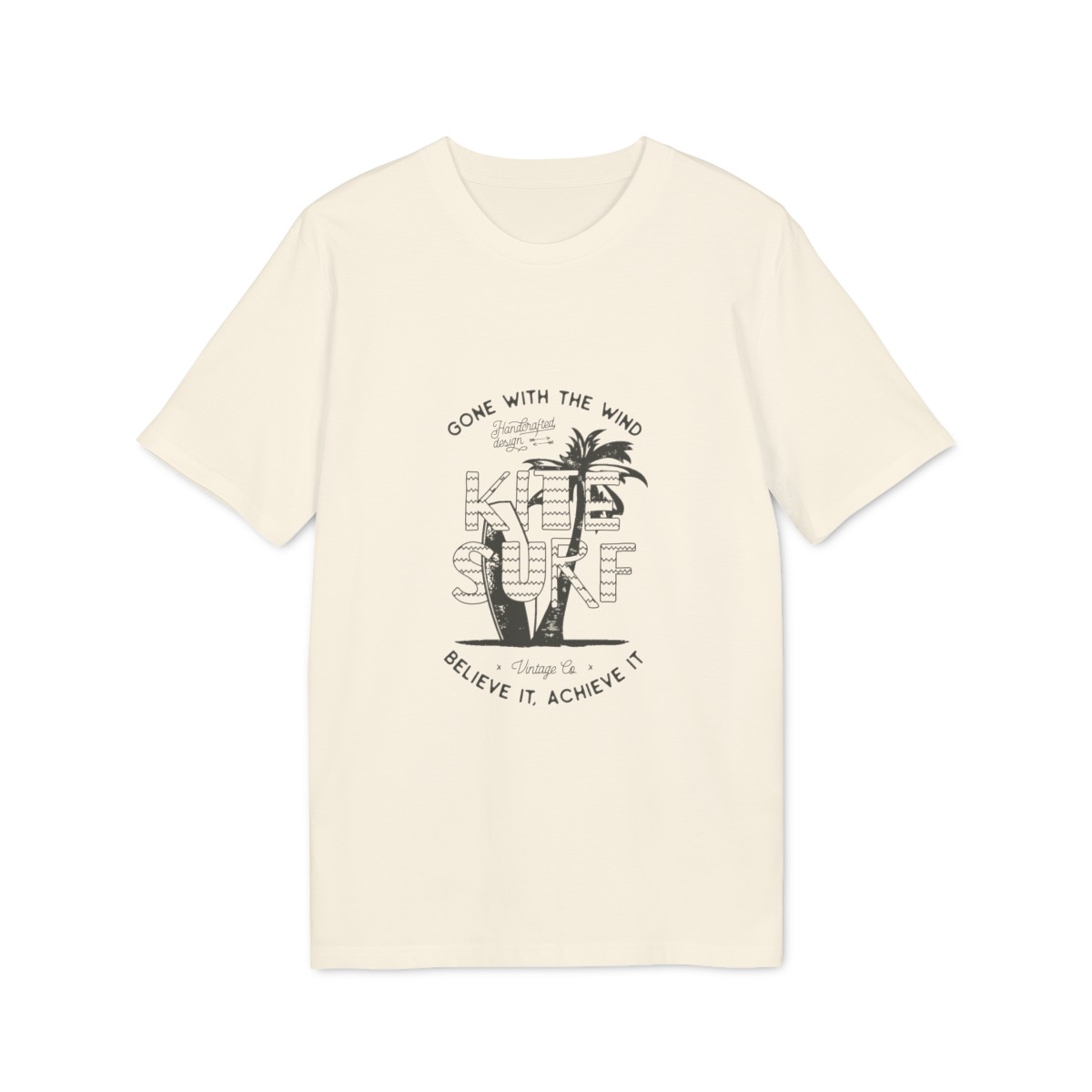 t shirt unisex in cotone organico kite surf gone with the wind 1750246681 14714