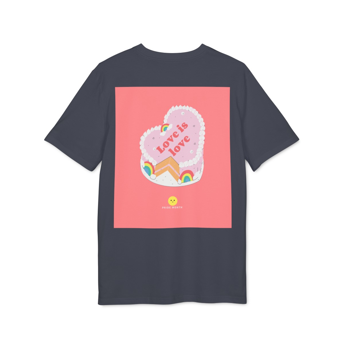 t shirt unisex in cotone organico pride fronte retro love is love 1750244402 22020