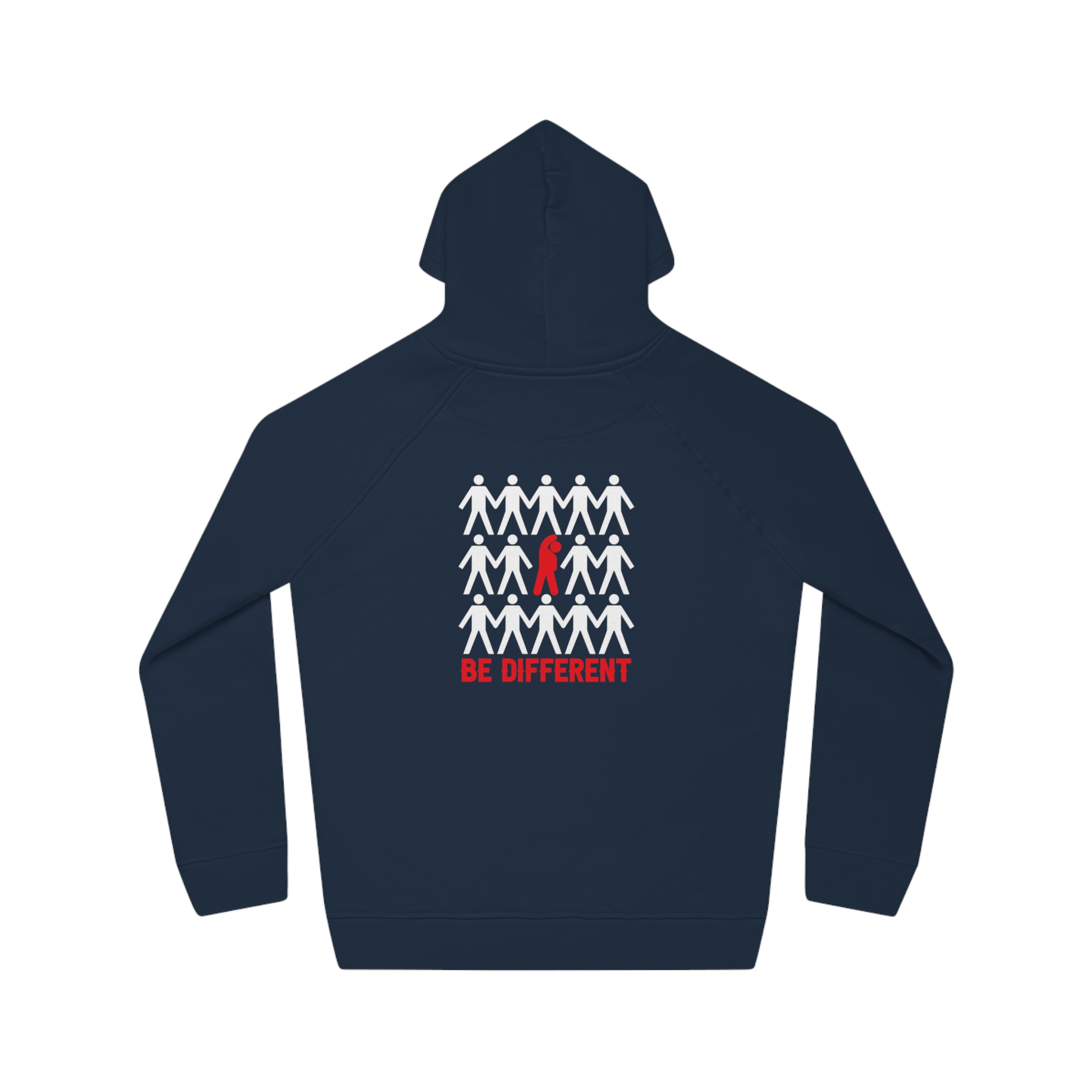 felpa unisex in cotone organico be different 1750243237 60024
